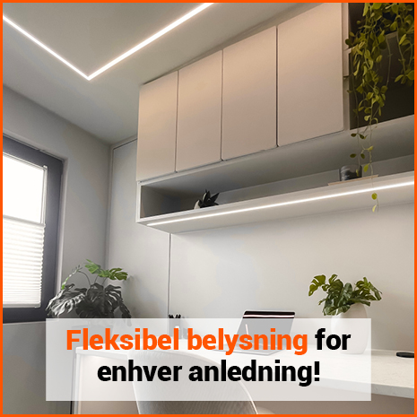 Allsidig belysning med LED-strip!