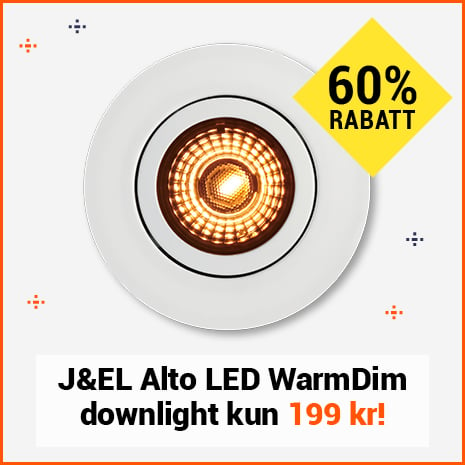 Alto Tilt LED Downlight WarmDim 6W