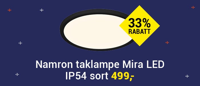 Taklampe Mira LED 424 IP54